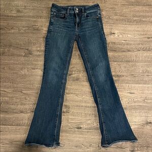 Women's Blue Flare Jeans